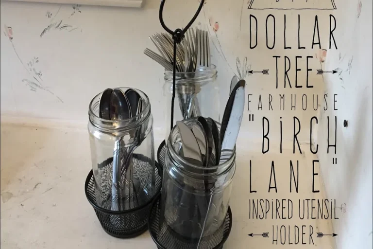 Dollar Tree DIY Utensil Holder For Party Setup Ideas