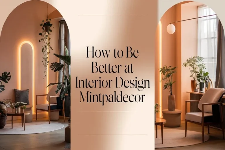 How To Be Better At Interior Design Mintpaldecor