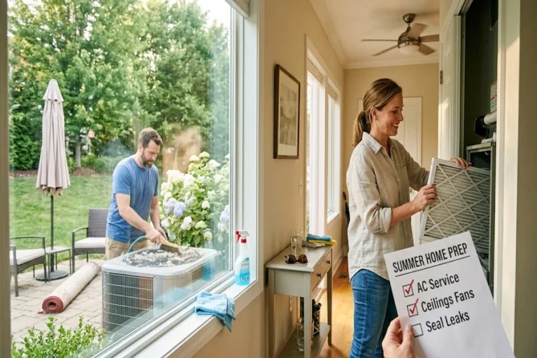 Getting Your Home Ready for Summer Heat